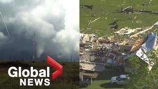 Deadly tornadoes rip through Oklahoma, Texas as powerful storms cause damage across states