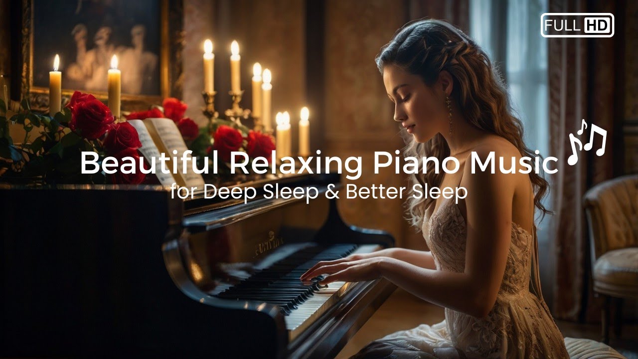 Relaxing Music Piano 🎶 Healing Piano Music for Deep Sleep and Serenity ...