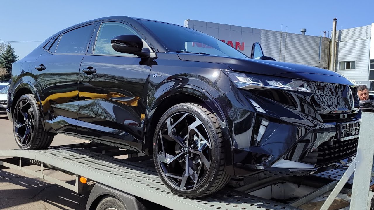 Renault Rafale black Atelier Alpine 4x4 300 HP review exterior 