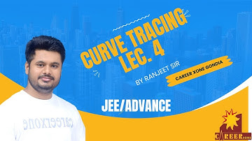 Lec. 4 CURVE TRACING by Ranjeet Sir #careerxone Gondia #maths #jee