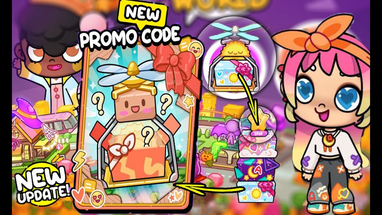 PROMO CODE FOR LIMITED GIFTS IN AVATAR WORLD! // HAPPY GAME WORLD 