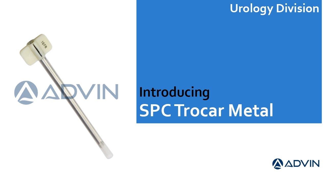 Advin SPC Trocar Metal | Metal SPC Trocar | Urology Trocar | Suprapubic Catheter Trocar