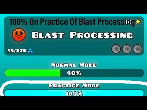 I Completed Blast Processing In Practice Mode!
