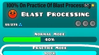 I Completed Blast Processing In Practice Mode!