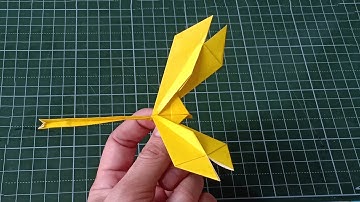 Hướng Dẫn Gấp Con Chuồn Chuồn Đẹp How To Make An Origami Dragonfly