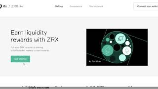 How to Earn Rewards by Staking ZRX 0x Tokens 0x Protocol Peer to Peer Decentralized Exchange