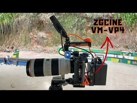 ZGCINE VM VP4 - Plate Articulado para Bateria V-Mount