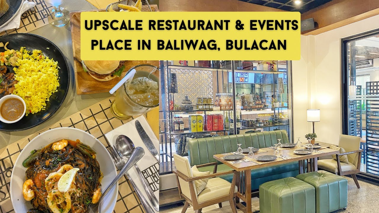 Upscale Restaurant and Events Place in Baliwag, Bulacan MILLHOUSE PH