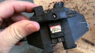 Hitec HS 645 MG Servo Test
