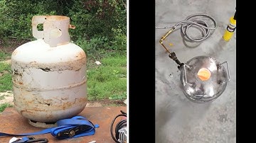Making a Propane Tank Foundry