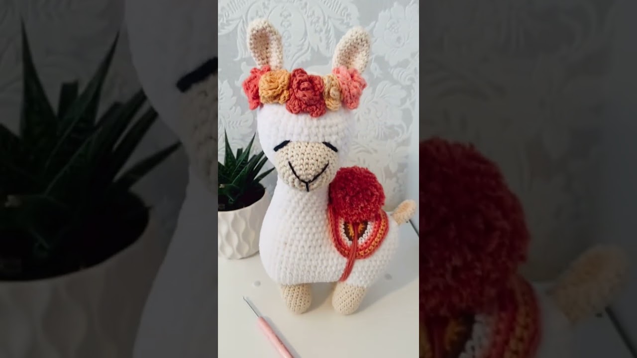 Crochet Llama Pattern! 🌻 