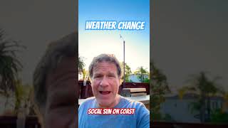 June gloom breaks - more sun than clouds