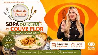 Creamy Cauliflower Soup | Light, Creamy, and Delicious Recipe | Sabor de Família screenshot 5