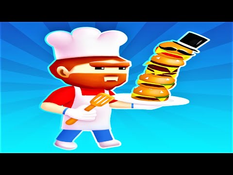 🍔 Burger Factory 🏭 GAMEPLAY (Android, iOS)
