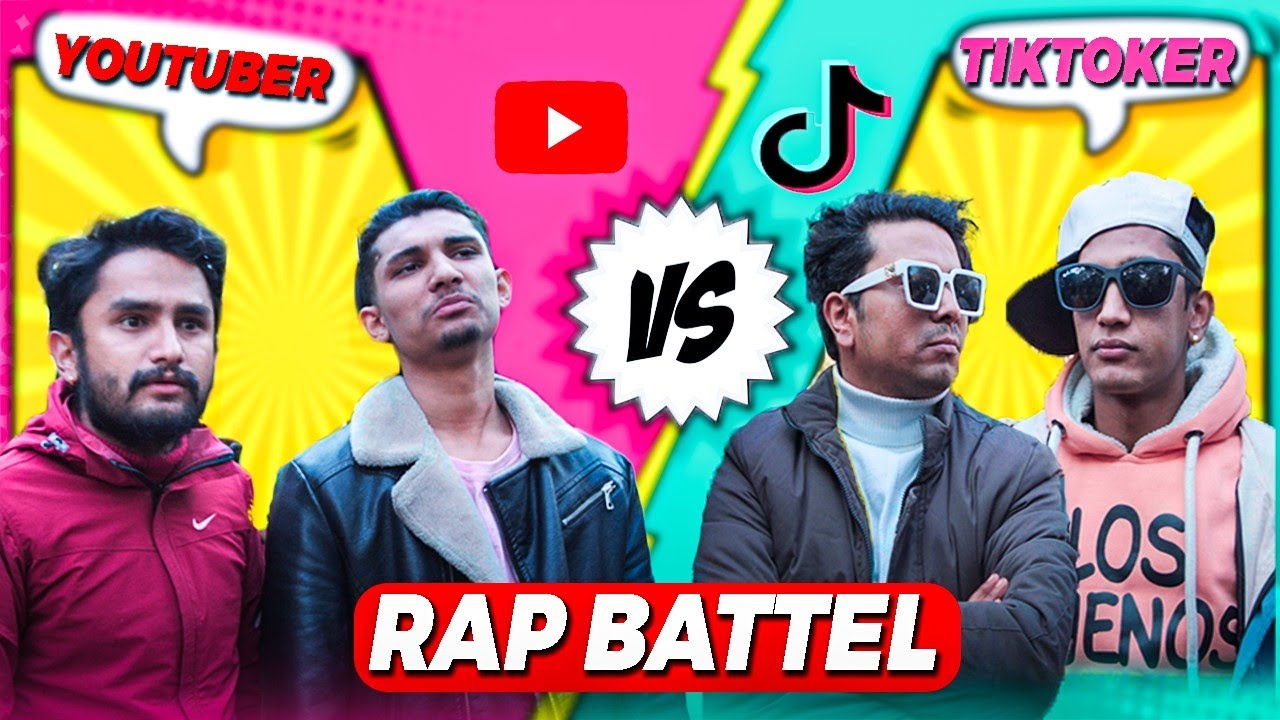 Youtuber And Rapper Tiktoker Vs Youtuber ||Rap Battle|| myakuri & ganesh gd VS Dhukure ...