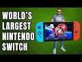 Worlds largest nintendo switch actually works