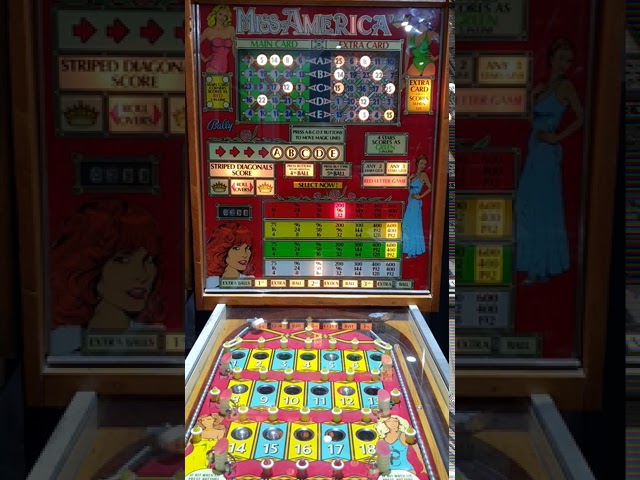 Bally BONANZA ピンボールマシン ビンゴマシン アメリカンアンティーク