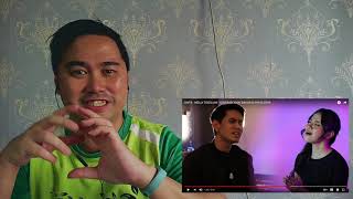 REACTION: KHAI BAHAR & SHIHA ZIKIR - CINTA (MELLY GOESLAW)