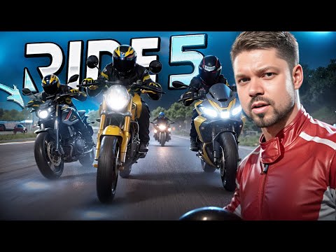 Видео: Лучшая игра про двухколёсный транспорт Ride 5