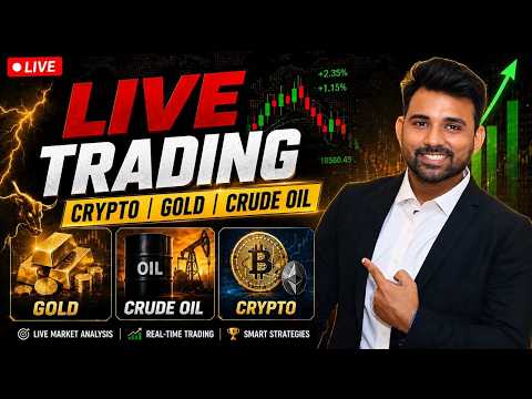 Crypto crude oil & Gold Live Trading 3rd Aug 2026 | #GOLD#BITCOIN#CRUDEOIL