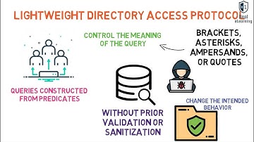 What are LDAP, XML, Pointer, and directory traversal attacks.