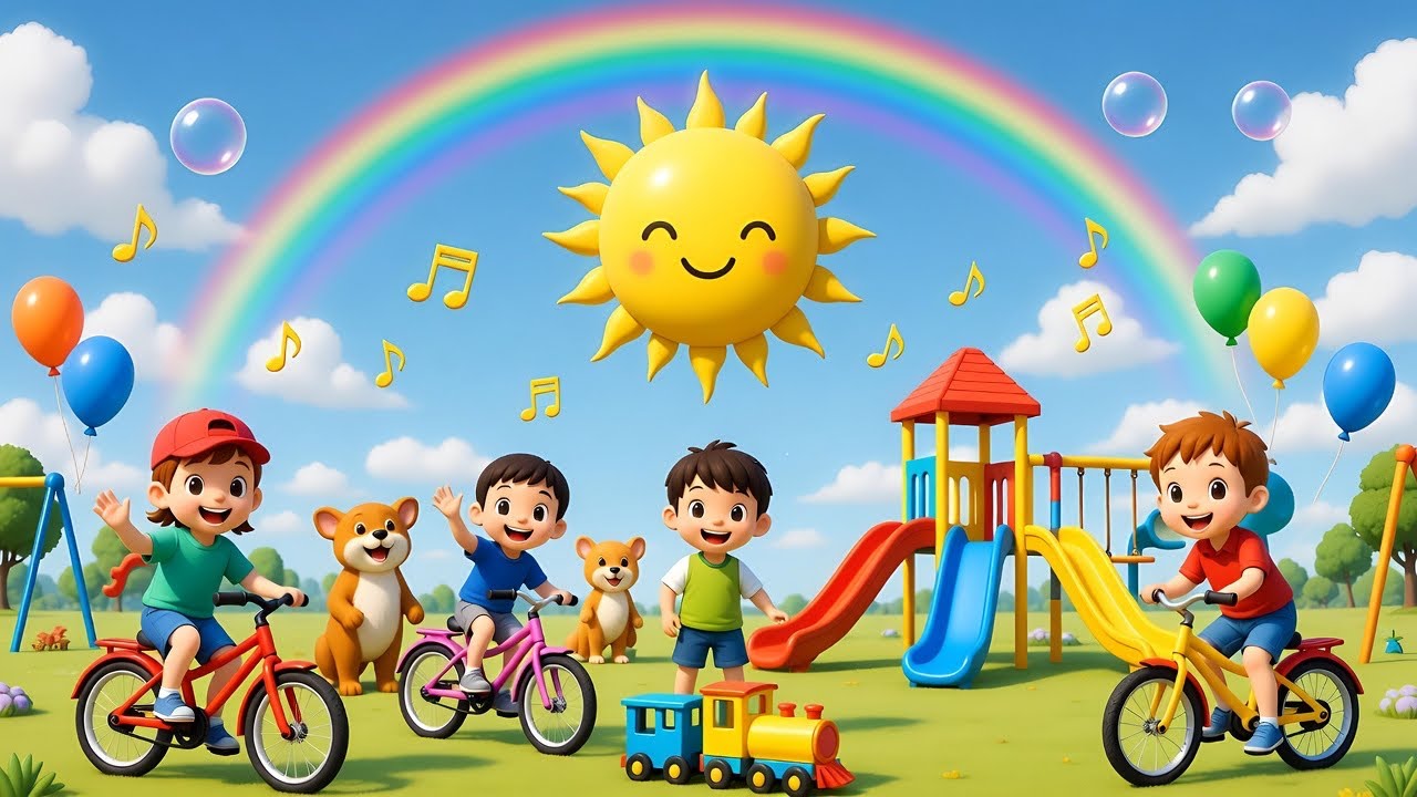 Kids Playtime Fun🎵 | 3D Nursery Rhymes | TuTu TV  