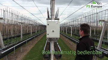 Automatic anti hail net system