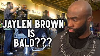 Jaylen Brown is BALDING!! Here's Why