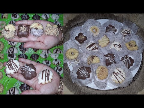 بيتيفور العيد الناعم الدايب وبابسط طريقة تزيين بالمعلقة🥄مفيش اسهل من كده حقيقي يستحق التجربة👌