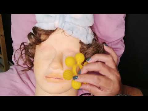 Asmr- massagem , maquiagem e muitos lek tec tuco toc poc Puc lik