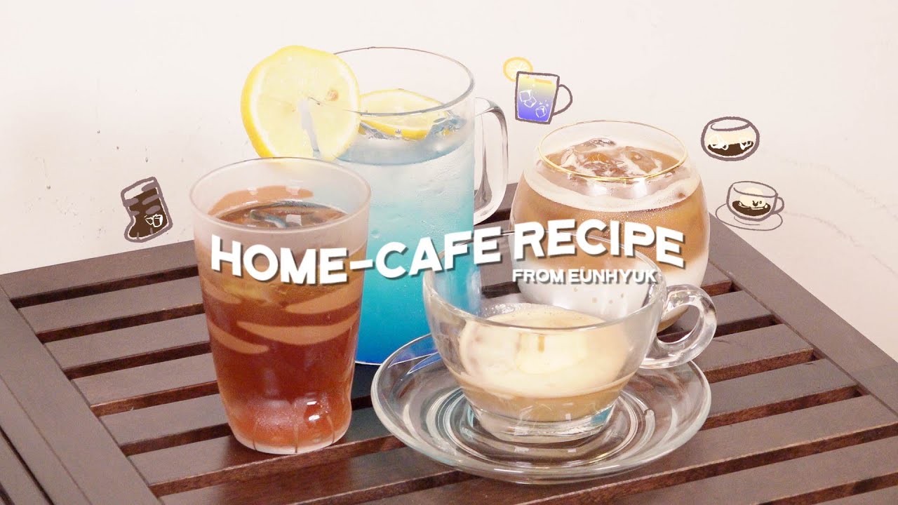 Home-cafe RECIPE (은혁.ver) ☕️💙