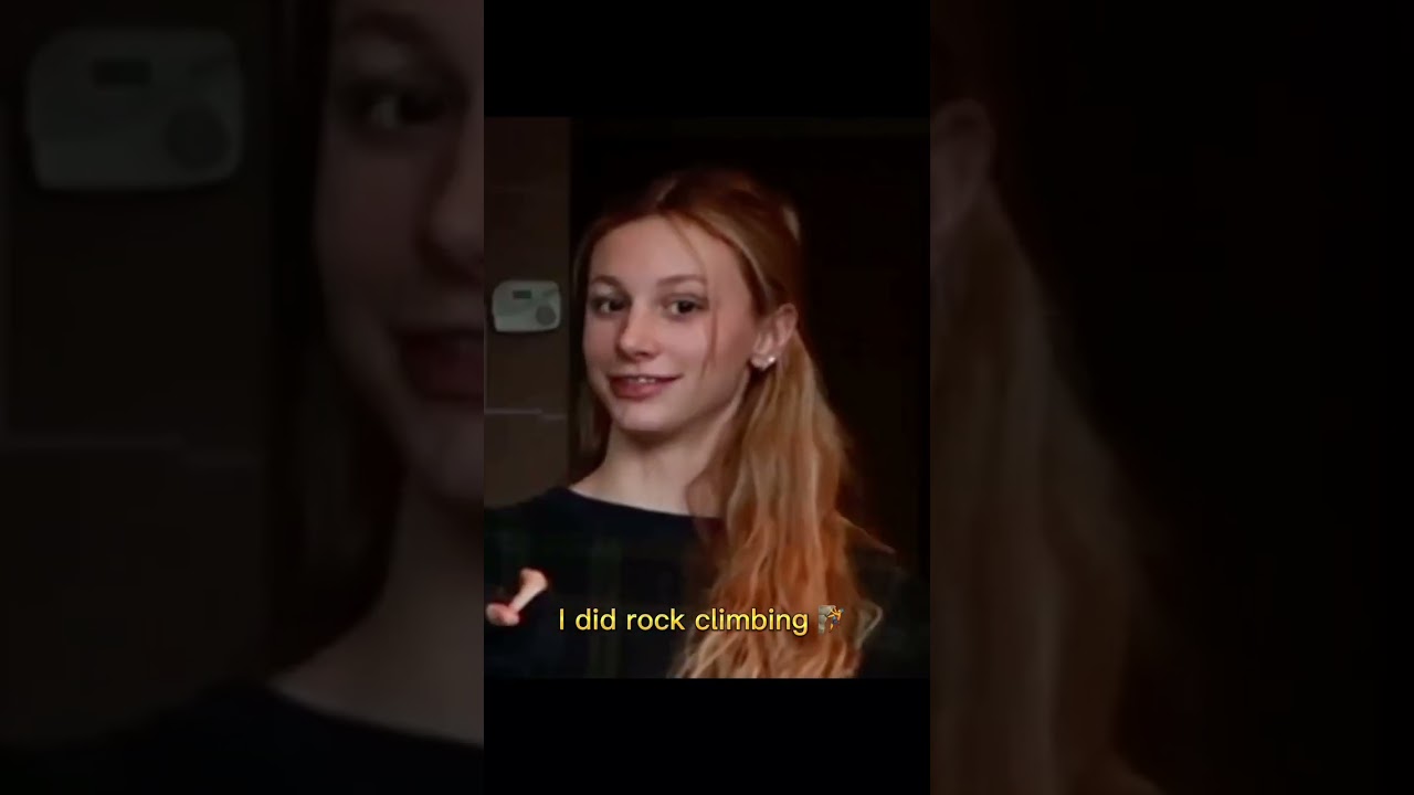 Thank god she picked swimming… 