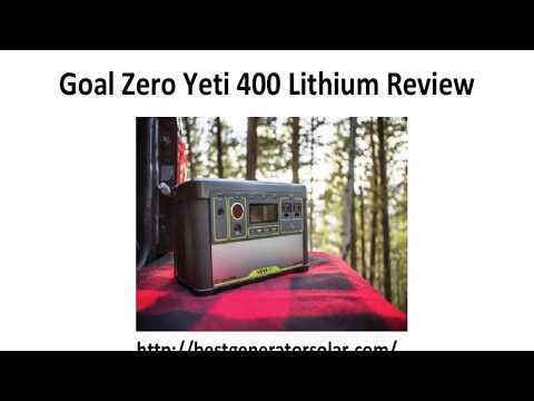 Goal Zero Yeti 400 Lithium Review