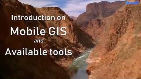 Stesalit introduces Mobile GIS and Available tools