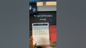 No spend October recap. #cashstuffing #savemoney #nospendchallenge #zerobasedbudget