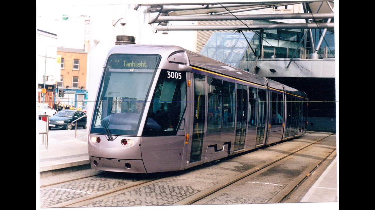 Dublin trams March 2005