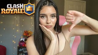 картинка: ASMR|| Игровой процесс Clash Royale (Путь к 9 тысячам трофеев) Мини-краш-аут