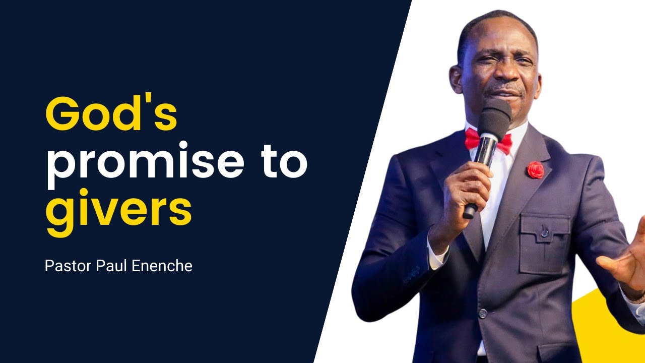 Pastor Paul Enenche God's Promise to Givers Dunamis YouTube