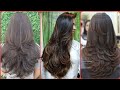 30+Medium Length layered Haircuts and hairstyles for stylish hair cut//best Hairdye Colour