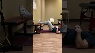 Double Leg Bench Hamstring Bridge