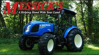 New Holland Boomer 50: Walk Around and Driving Demo