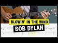 Bob Dylan - Blowin' In The Wind // Easy Guitar Tutorial (MELODY) +TAB