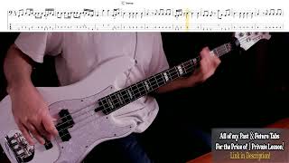 Jackson Five-Christmas Won&#39;t Be the Same This Year-Bass Cover with Tab