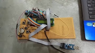 Microcontroller mini project (school bell)
