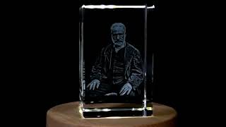 A Literary Titan Enshrined In Crystal - A Tribute To Victor Hugos Genius And Vision Fsc - 20