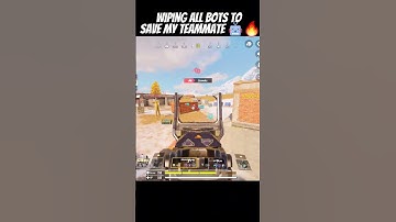 All Bots Deleted, Teammate Safe ✅Codm  #callofduty #codmshorts #codm