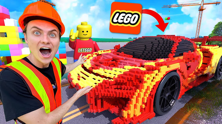 Best Giant Lego Build Wins $10,000!!