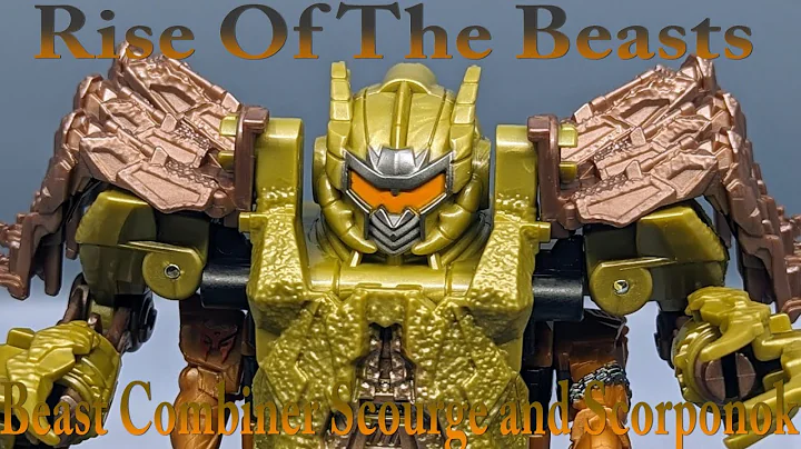 Chuck's Reviews Transformers Rise of the Beasts Beast Combiner Scourge and Scorponok