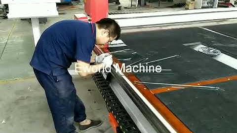 4028 CNC Integrated glass loading cutting breaking machine