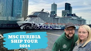 MSC Euribia *FULL*  Cruise Ship Tour 4K 2024